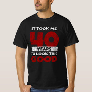 Camiseta Antiguo de 40 Años Regalo Divertido para Cumpleaño