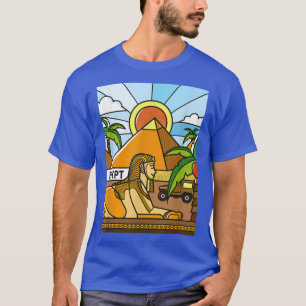 Camiseta Antiguo Egipto Antiguo Egipto Esfinge y Pirámides