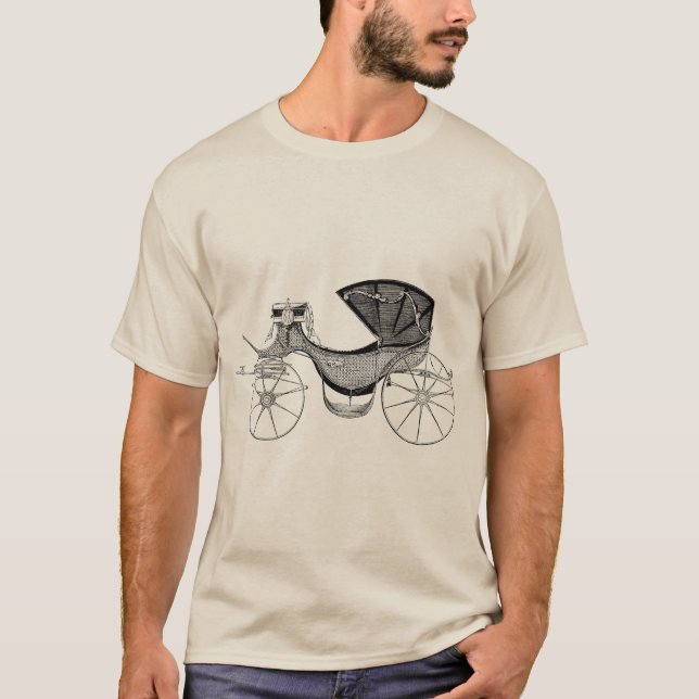 Camiseta Antiguo Fancy Carriage Totebag (Anverso)