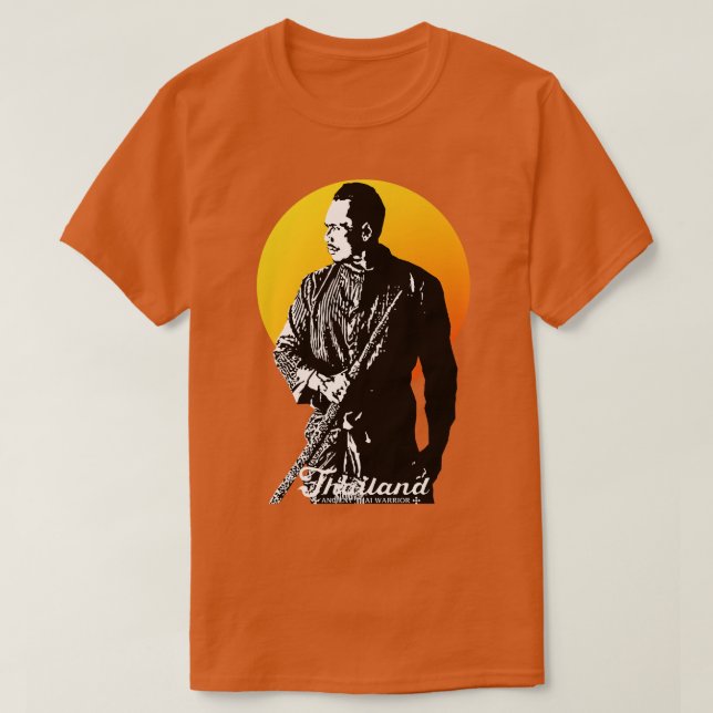 Camiseta Antiguo Guerrero Tailandés (Diseño del anverso)
