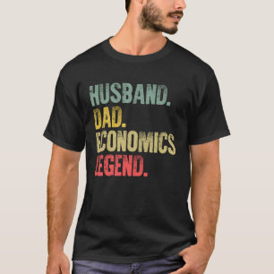 Camiseta Antiguo marido papá Economía Leyenda Retro