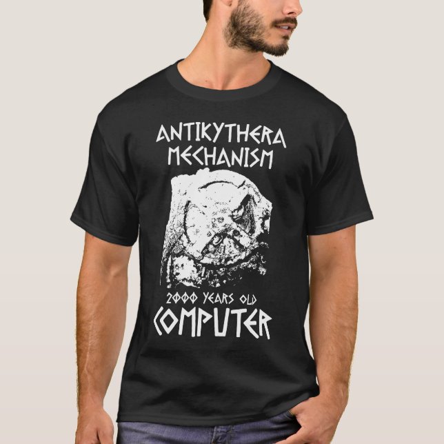 Camiseta Antiguo mecanismo griego (Anverso)