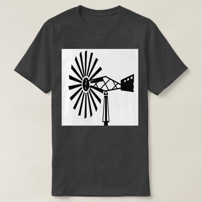Camiseta Antiguo molino de viento (Diseño del anverso)