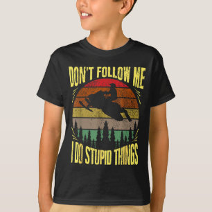 Camiseta Antiguo No Me Sigas Hago Cosas De Macho Divertidas
