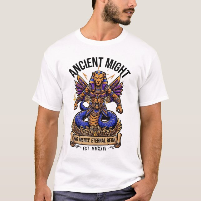Camiseta Antiguo Poder Sin Misericordia Reinado Eterno (Anverso)