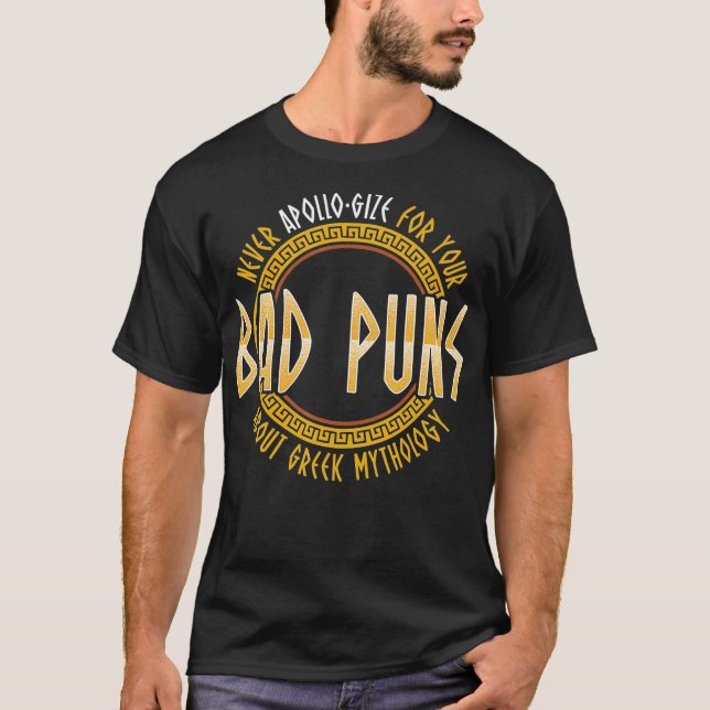 Camiseta Antiguo profesor de Historia Apolo Pun (Anverso)