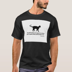 Camiseta Antiguo Proverbio Gato