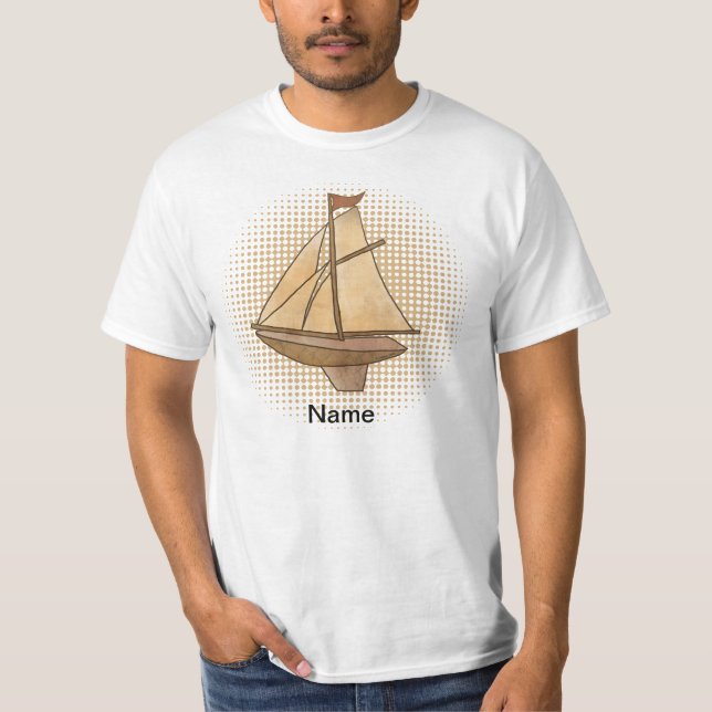 Camiseta Antiguo velero (Anverso)