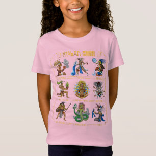 Camiseta Antiguos dioses mayas