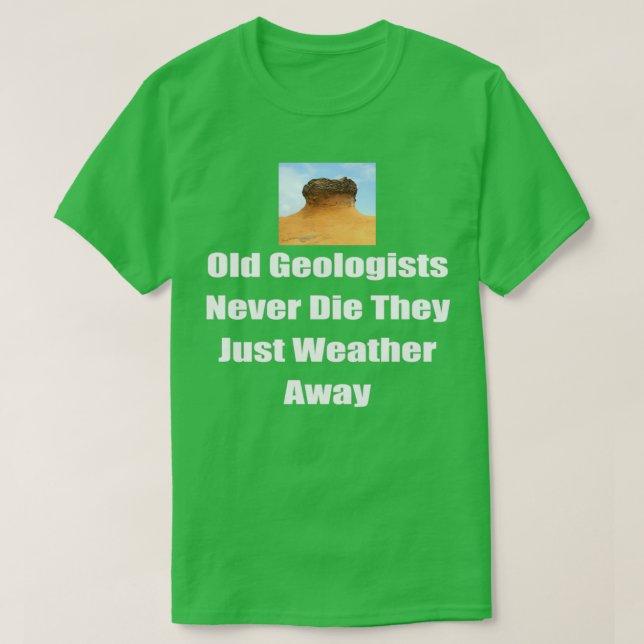 Camiseta Antiguos Geólogos (Diseño del anverso)
