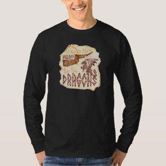 Camiseta Antiguos idiotas del pueblo del dragón poderoso an