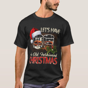 Camiseta Antiguos Navidades de Whiskey al estilo de moda - 
