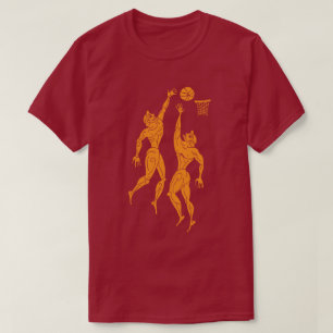 Camiseta Antiguos olímpicos modernos baloncesto oscuro