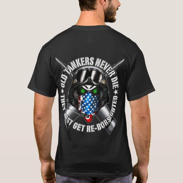Camiseta "ANTIGUOS TANQUEROS II" (Reverso)