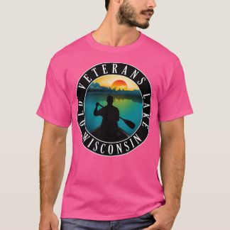 Camiseta Antiguos Veteranos Lago Wisconsin Canoeing