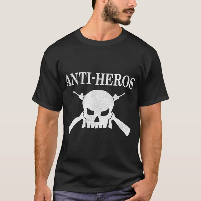 Camiseta Antihéroes (Anverso)
