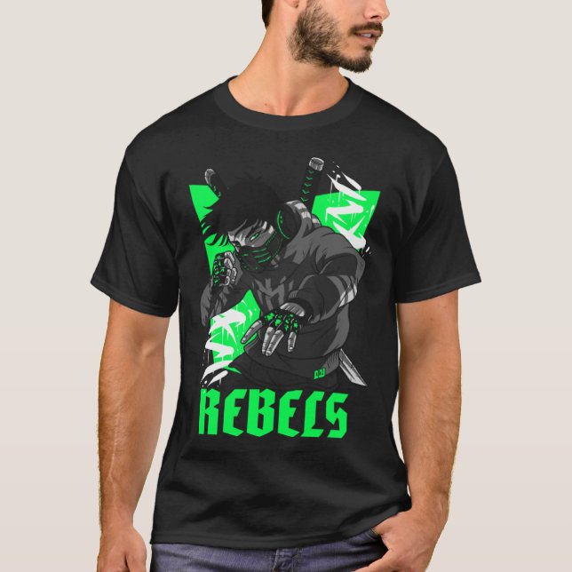 Camiseta Antijerarquía una sociedad sin jerarquía (Anverso)