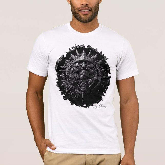 Camiseta Antike Zivilisationen (Masken, Muster, Zeichen) (Anverso)