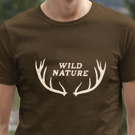 Camiseta Antillas de venado y naturaleza salvaje
