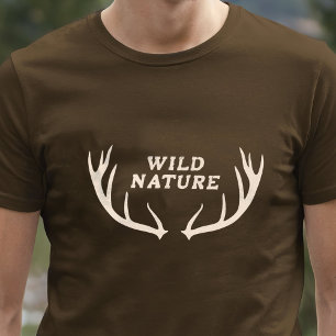 Camiseta Antillas de venado y naturaleza salvaje