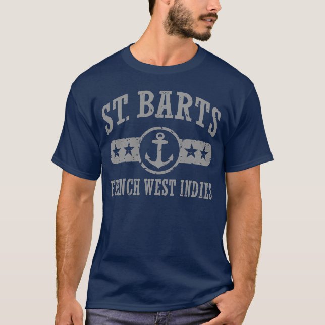 Camiseta Antillas Francesas de St. Barts (Anverso)