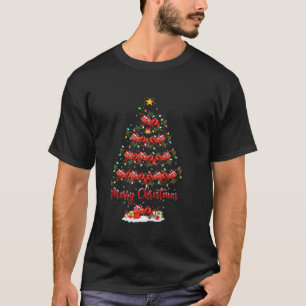 Camiseta Antillas navideñas iluminando árbol de navidad de 