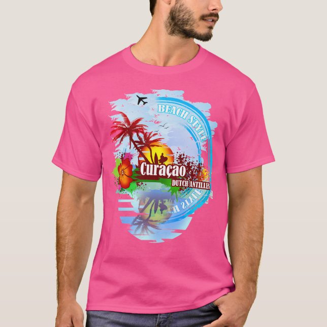 Camiseta Antillas Neerlandesas de Curacao (Anverso)