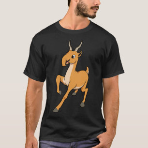 Camiseta Antílope de Kawaii Saiga