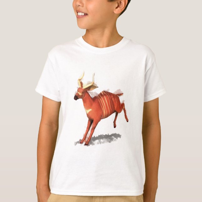 Camiseta Antílope del bongo (Anverso)