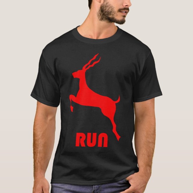Camiseta Antílope Rojo (Anverso)