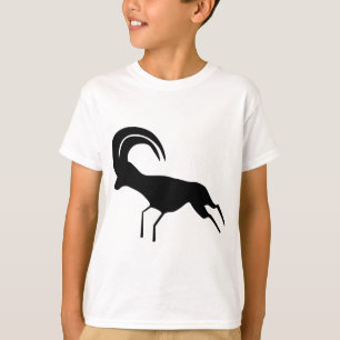 Camiseta Antílope sahariano del arte de la roca