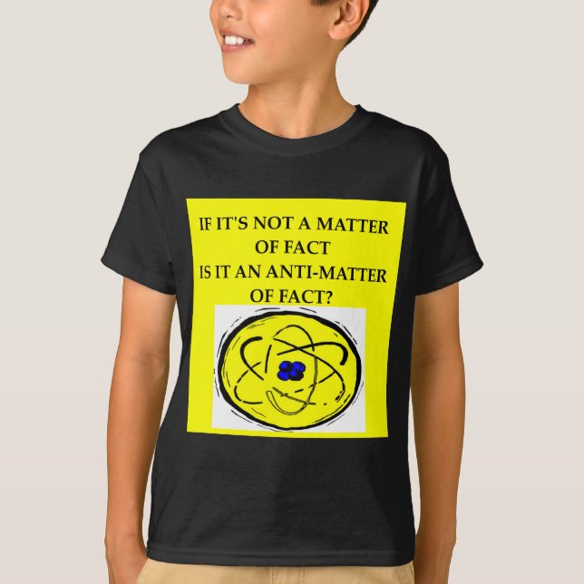 CAMISETA ANTIMATERIA (Anverso)