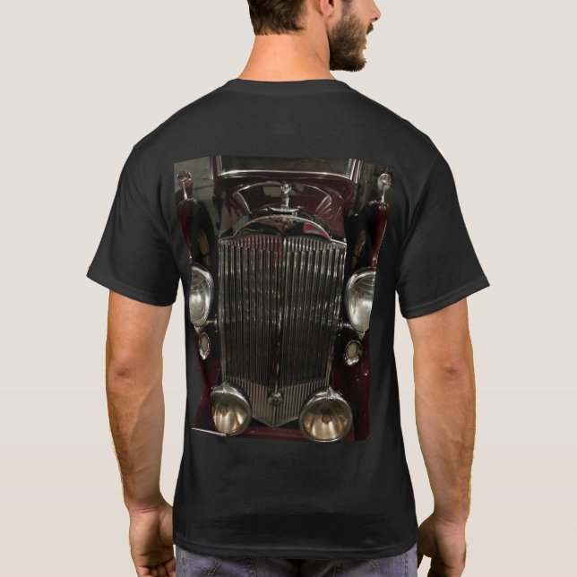 Camiseta Antique Car Barn  (Reverso)