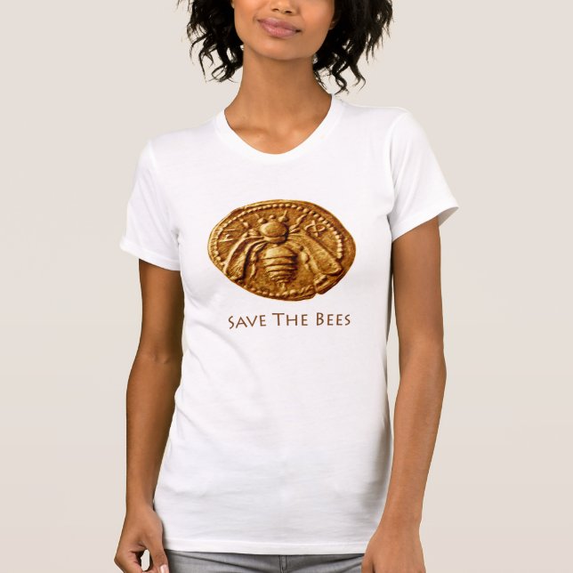 Camiseta ANTIQUE HONEY BEE COIN Save the Bebe (Anverso)
