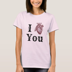 Camiseta Antique I Heart You