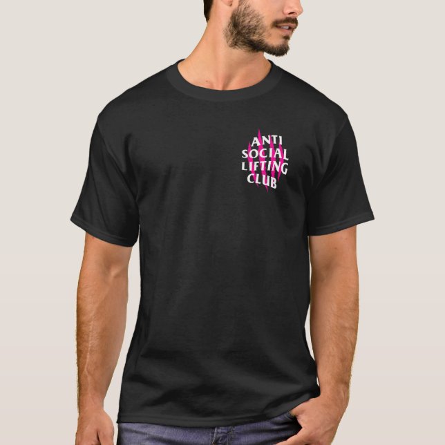 Camiseta Antiralítico Club de Levantamiento Bebidas De Colo (Anverso)