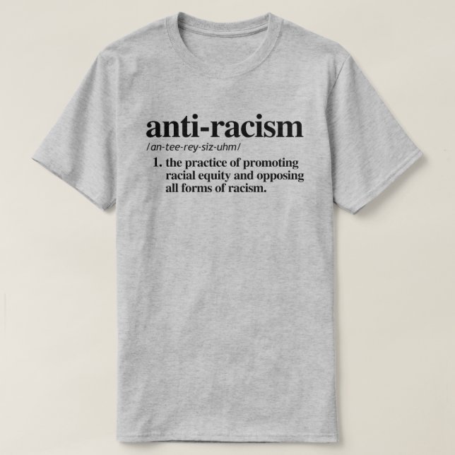 Camiseta Antirracismo (Diseño del anverso)