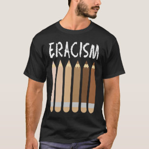 Camiseta Antirracismo Eracismo afroamericano Melanin Socia