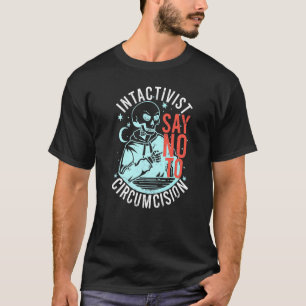 Camiseta Antirritual de Circuncisión Intactivista Di No A L