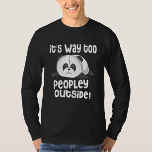 Camiseta Antisocial para hombres contra los introvertidos s