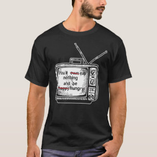 Camiseta Antisocialismo anti comunista no comerás nada