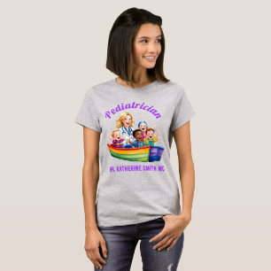CAMISETA ANTISTRESS PEDIATRICIAN BOAT KIDS SAILING