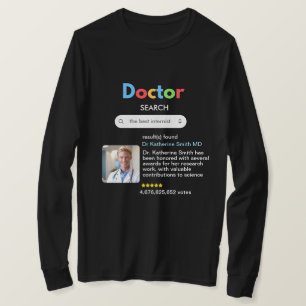 Camiseta ANTISTRESS PHYSICIAN DOCTOR google INTERNIST