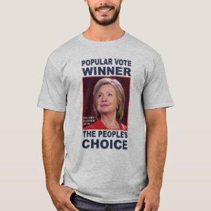 Camiseta antiTrump. Ganadora del Voto Popular de H