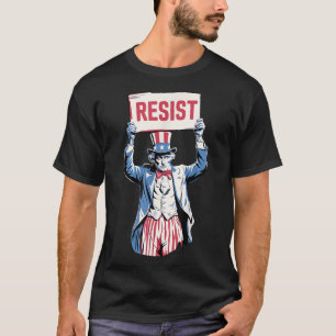 Camiseta Antitrump No Es Mi Presidente 4 De Julio Unc