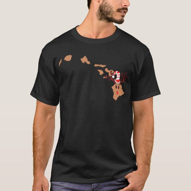 Camiseta Antlers de renos de Hawaii (Anverso)