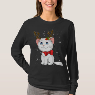 Camiseta Antlers de renos para gatos navidades