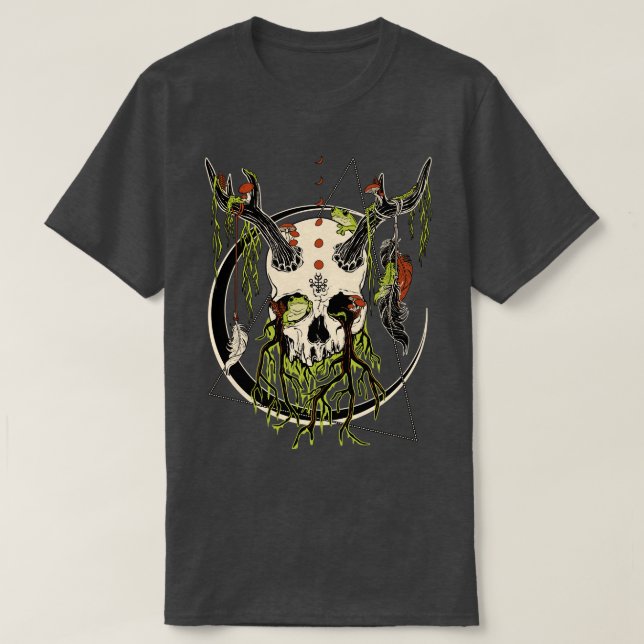 Camiseta Antlers y Boughs (Diseño del anverso)