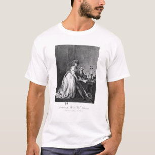 Camiseta Antoine Laurent Lavoisier y su esposa