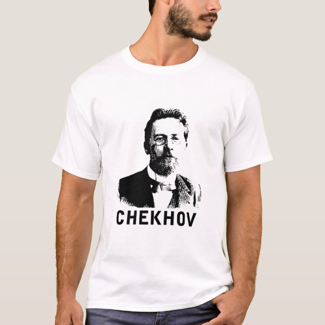 Camiseta Antón Chekhov (Anverso)